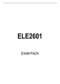 ELE2601 EXAM PACK 2022