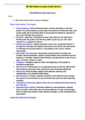 NR 509 Midterm Study Guide Week 3