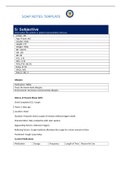 NR 509 Week 6 Pediatric SOAP Note&comma; Complete latest &lpar;Spring 2022&rpar; template&period;