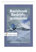 Samenvatting Basisboek Bedrijfseconomie, ISBN: 9789001889159  Bedrijfseconomie (BE2)