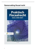 Samenvatting  Praktisch fiscaal recht (BE3)