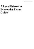 A Level Edexcel A Economics Exam Guide 2020