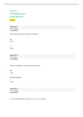 NURS 231 PATHOPHYSIOLOGY EXAMS REVIEWS