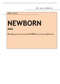 NURS- Uworld NEWBORN AAA (Everything you need to pass the EXAMS and earn your highest score) Exam Elaborations Q&A NURS- Uworld NEWBORN AAA (Everything you need to pass the EXAMS and earn your highest score) Exam Elaborations Q&A