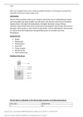 BTEC Level 3 Applied Science Unit 2: Practical Scientific Procedures and Techniques Learning Aim B: Undertake calorimetry to study cooling curves