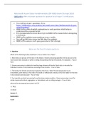 Microsoft Azure Data Fundamentals (DP-900) Exam Dumps 2022