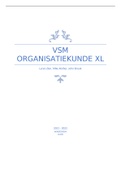 Organisatiekunde XL Samenvattingen, Inclusief afbeeldingen en oefenvragen