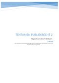 Tentamen publiekrecht 2 