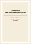 MBO Burgerlijk Procesrecht // ISBN: 9789037235616