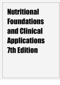 Nutritional Foundations and Clinical Applications 7th Edition Grodner Test Bank.