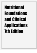 Nutritional Foundations and Clinical Applications 7th Edition Grodner Test Bank&period;