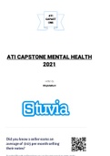 ATI CAPSTONE MENTAL HEALTH2021