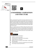 Study Notes Of Earth Atmosphere And Its Composition
