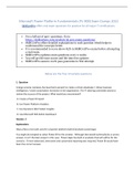 Microsoft Power Platform Fundamentals (PL-900) Exam Dumps 2022