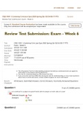 CRJS 1001 Week 6 Final Exam Walden University | 2022 update 