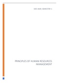 Samenvatting Principles of Human Resource Management 