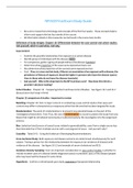 NR503 &sol; NR 503 Final Exam Study Guide &lpar;Latest 2022 &sol; 2023&rpar;&colon; Population Health&comma; Epidemiology & Statistical Principles - Chamberlain College