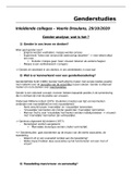 Samenvatting Genderstudies KU Leuven (B-KUL-S0B88A)