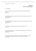 FINANCE 101 Chapter 09&colon; The Time Value of Money - True &sol; False Questions