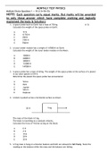 PHYSICS 9TH NOTES FROM 