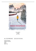 Boekverslag: Sneeuwexpress door Suzanne Vermeer