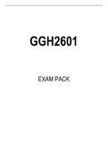 GGH2601 EXAM PACK 2022