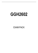 GGH2602 EXAM PACK 2022