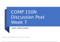 &lpar;Solution&rpar; COMP 150N Week 7 Assignment&colon; Microsoft PowerPoint &ndash; Creating Professional Presentations