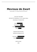 Preventieplan mevrouw de Zwart - Producttoets 1&period;2