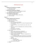 NR304 / NR-304 Final Exam Concept Study Guide (Latest 2022/2023): Health Assessment II - Chamberlain College