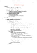 NR304 &sol; NR-304 Final Exam Concept Study Guide &lpar;Latest 2022&sol;2023&rpar;&colon; Health Assessment II - Chamberlain College