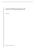 Volledige samenvatting investeringsanalyse 2021-2022 - speciaal voor open boek toets