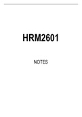 HRM2601 Summarised Study Notes
