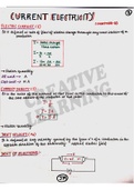 Intermediate - Physics Handwriting Notes 3  | Chapter 3