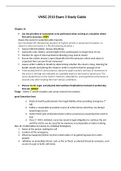 VNSG 2510 - Exam 3 Study Guide&period; 