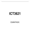 ICT3621 EXAM PACK 2023