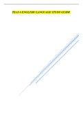 ATI TEAS 6 ENGLISH&sol; LANGUAGE STUDY GUIDE 2022