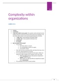 Summary  Complexity Within Organizations (440803-M-6)
