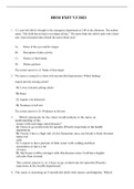HESI EXIT Exams for V2-V5 2021 2022 Completed with Correct and verified Answers both V2-V5 first time as well as  Resit Test Guide 