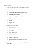 NURS 2092 EXAM 1 STUDY QUESTIONS CHAPTER 1 QUESTIONS AND ANSWERS