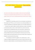 HIST-405N Week 7 Discussion&colon; The Cold War and America