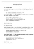 NUR 601 STUDY GUIDE PART 1 very corrrect