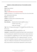 Assignment 5&period;2 Shadow health focused exam UTI with antibiotic sensitivity