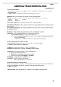 OVERZICHTELIJKE en VOLLEDIGE samenvatting LDM201 Dierbeheer & Dierenwelzijn - Immunologie
