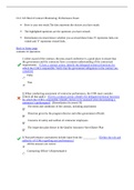 CLC 222 &lpar;COR&rpar; Training - CLC 222 module 4 exam contract monitoring - performance exam