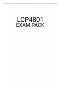 LCP4801 EXAM PACK