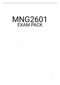 MNG2602 EXAM PACK