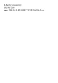 nurs 500 ALL IN ONE TEST BANK&period;docx