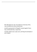 BUS-206 Apply the rules of jurisdiction to the facts of this case and determine what jurisdiction&lpar;s&rpar; would be appropriate for Margolin&rsquo;s lawsuit against Funny Face and Novelty Now&comma; respectively&period;&period;