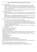 NR 601 Comprehensive Final exam study guide and practice questions